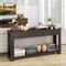 Farmhouse Style 63" Entryway Table with Drawers and Lower Shelf